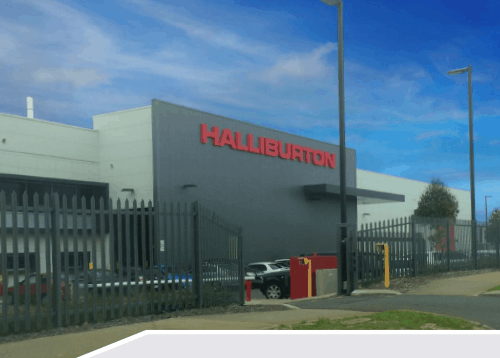 Halliburton project.